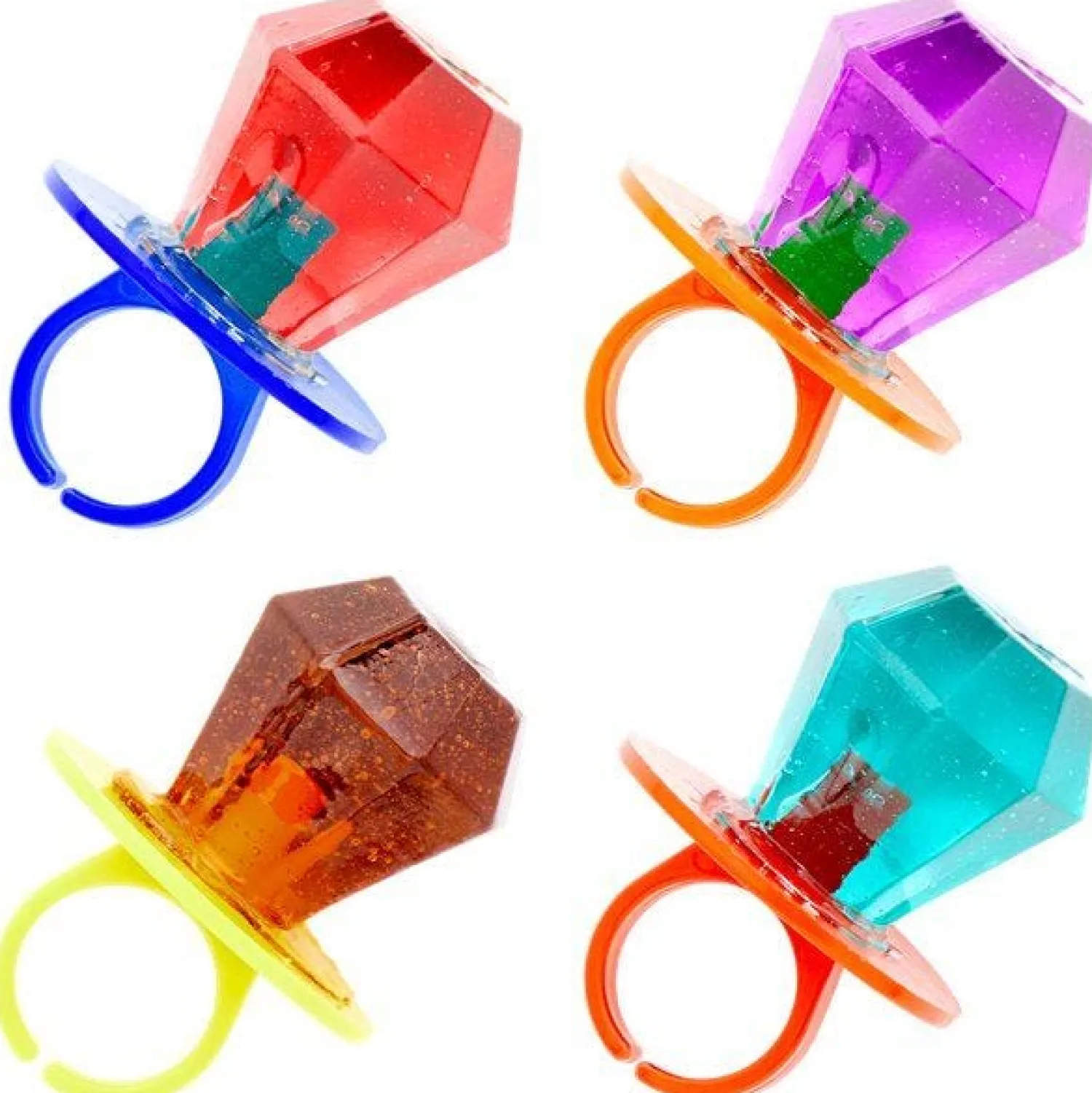 Party Delights Ring Pop Lollipop - 10G< Sweets