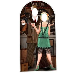 Party Delights Roaring 1920S Stand In Photo Prop - 190Cm X 94Cm< Cardboard Cut Outs