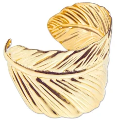 Party Delights Roman Leaf Gold Bangle< Costume Props