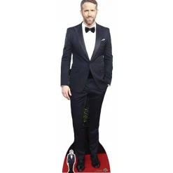 Party Delights Ryan Reynolds Tuxedo Cardboard Cutout - 188Cm X 55Cm< Cardboard Cut Outs