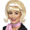Party Delights 50S Blonde Flicked Beehive Bob Wig< Wigs
