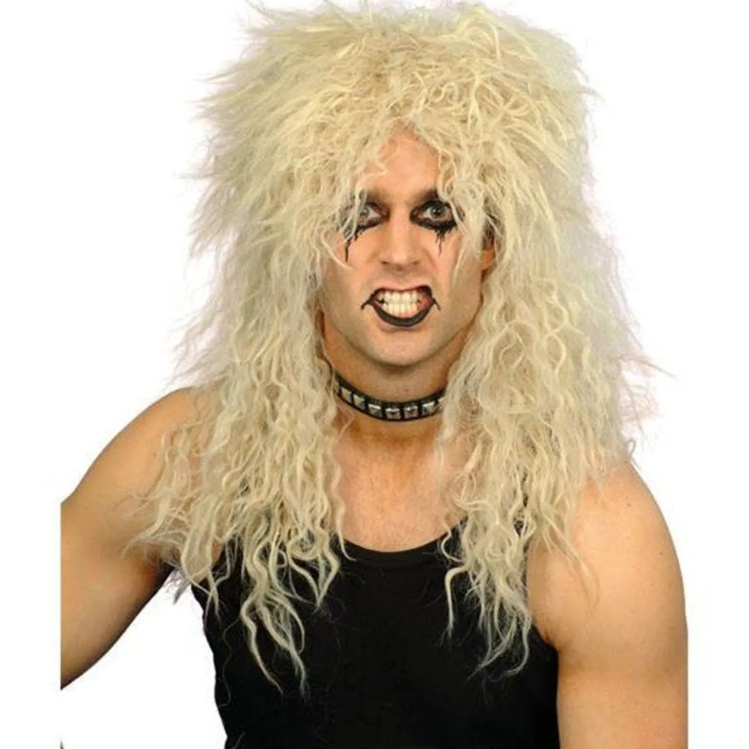 Party Delights 80S Blonde Hard Rocker Wig< Wigs