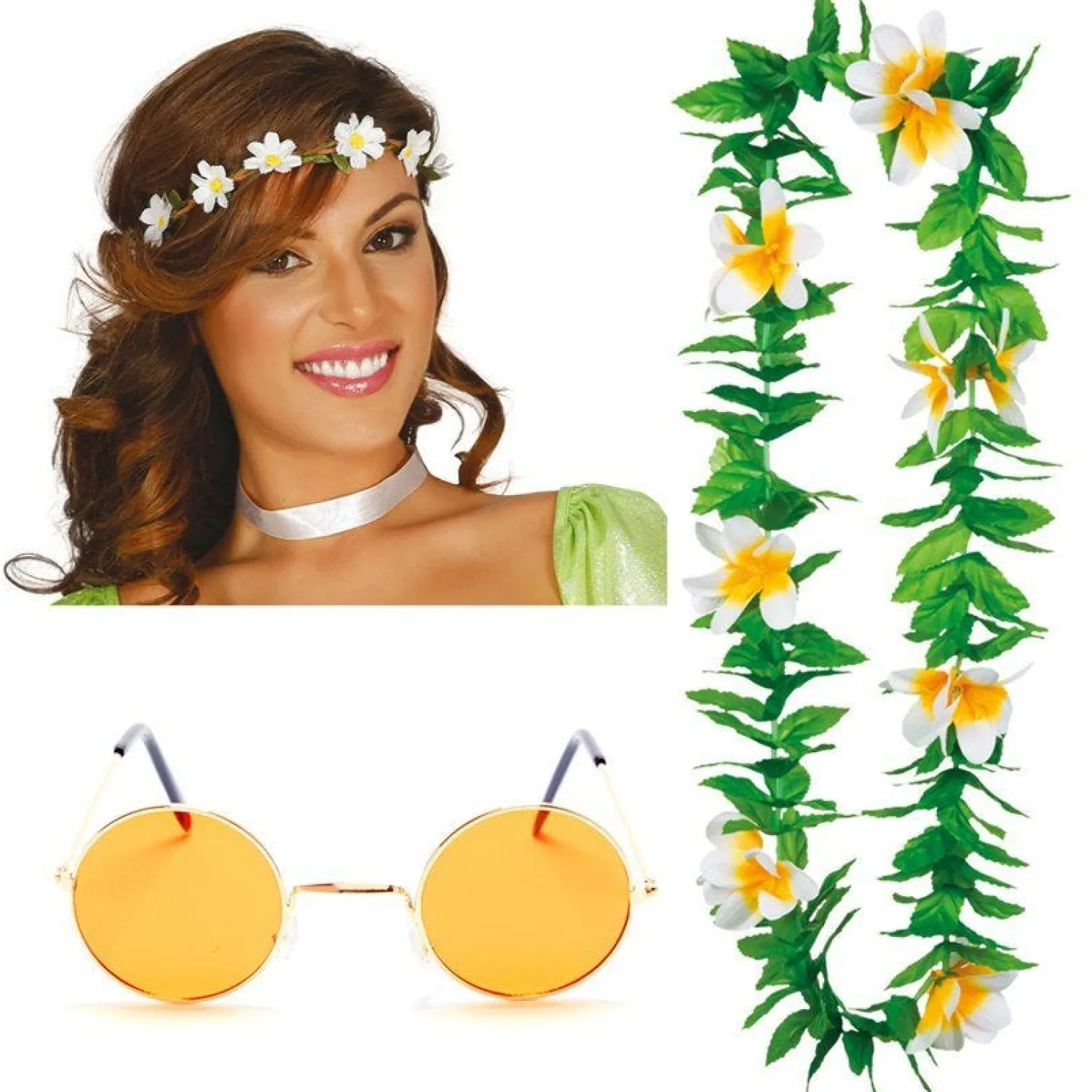 Party Delights 60S Flower Power Accessory Kit< Instant Outfits