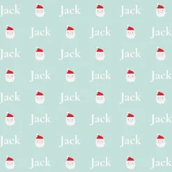 Santa Christmas Personalised Wrapping Paper - 62 X 100Cm Sheet<Party Delights Outlet