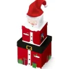 Santa Plush Stacking Boxes - 35Cm<Party Delights Hot