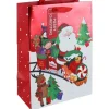 Santa Train Extra Large Gift Bag - 45.5Cm X 33Cm<Party Delights New