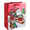 Santa Train Large Gift Bag - 33Cm X 26.5Cm<Party Delights Hot