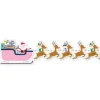 Santa's Sleigh Banner - 2M<Party Delights Outlet