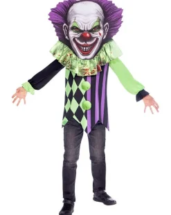 Scary Clown Big Head - Child Costume<Party Delights Sale