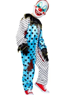Scary Clown With Mask - Child Costume<Party Delights New