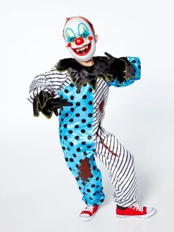 Scary Clown With Mask - Child Costume<Party Delights New