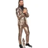 Party Delights Seth Rollins Gold Suit Wwe Cardboard Cutout - 186Cm X 65Cm< Cardboard Cut Outs