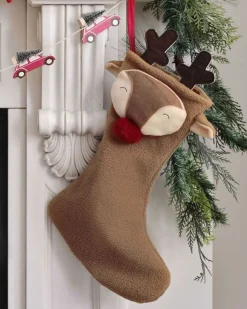 Shaped Reindeer Stocking<Party Delights New