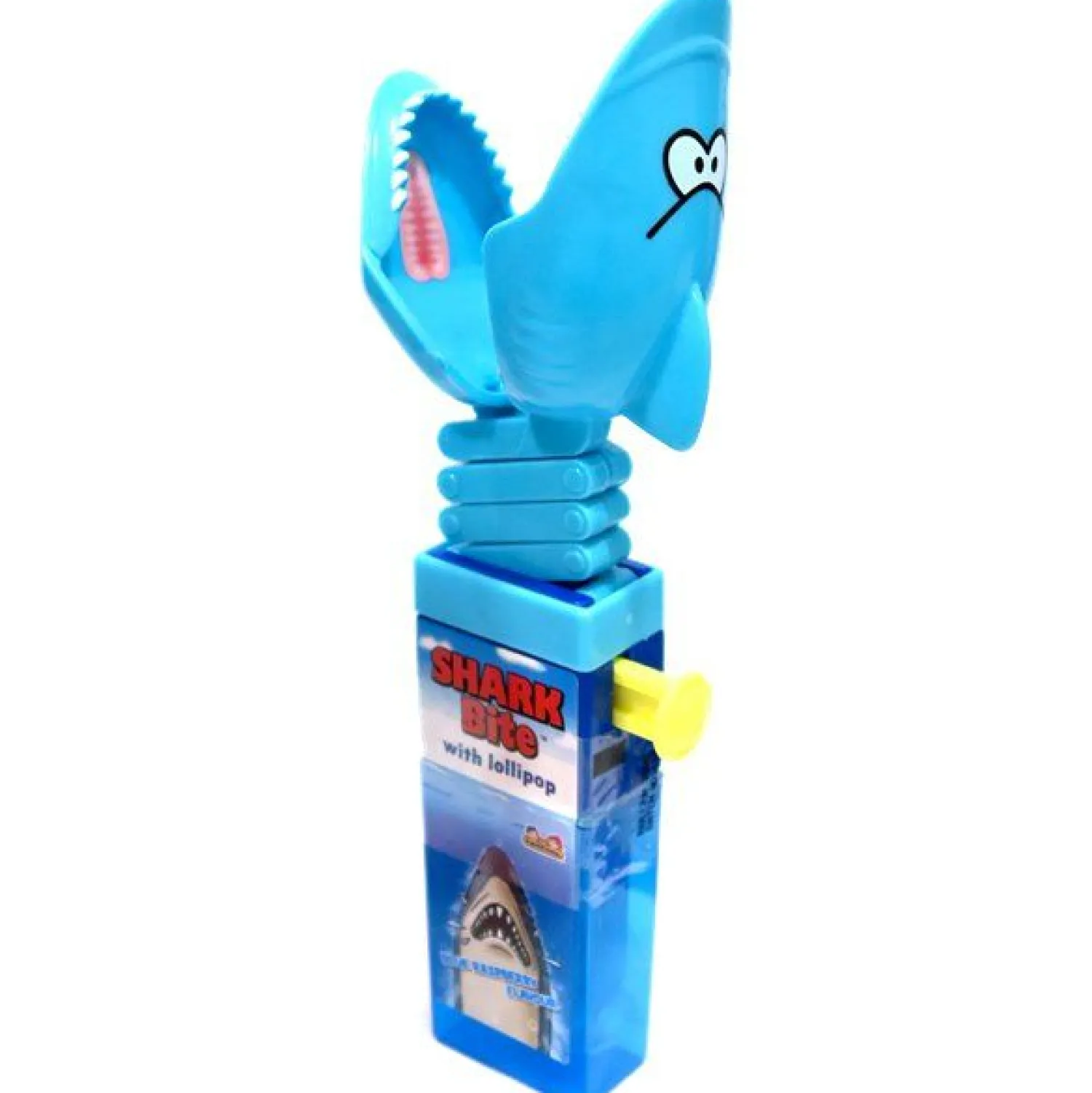 Party Delights Shark Bite Toy With Fruit Flavour Lollipop - 17G< Sweets
