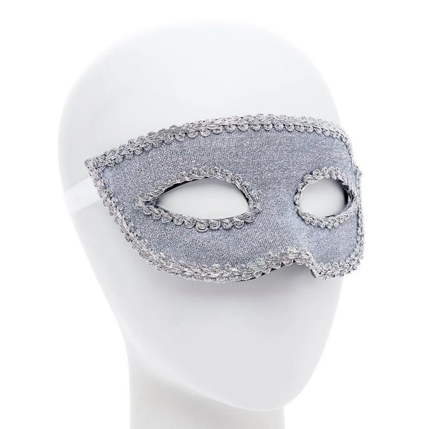 Party Delights Silver And Feather Masquerade Masks For Couples< Masks