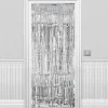 Party Delights Silver Foil Door Curtain - 2.4M X 92Cm< Party Backdrops