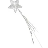 Party Delights Silver Glitter Star Wand - 45Cm< Costume Props