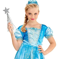 Party Delights Silver Glitter Wand With Tinsel< Costume Props