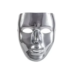 Silver Masquerade Face Mask<Party Delights