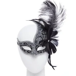 Party Delights Silver Masquerade Masks For Couples< Masks