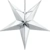 Silver Paper Star Decoration - 70Cm<Party Delights Best