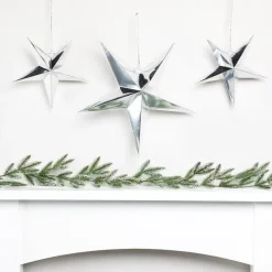 Silver Star Fireplace Decorating Kit<Party Delights Online