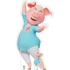 Party Delights Sing 2 Rosita Pig Small Cardboard Cutout - 95Cm X 50Cm< Cardboard Cut Outs