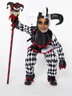 Sinister Jester Clown - Child And Teen Costume<Party Delights Outlet