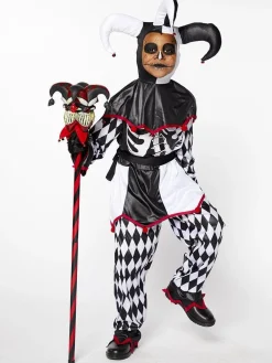 Sinister Jester Clown - Child And Teen Costume<Party Delights Outlet