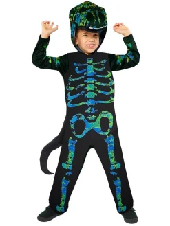 Skeleton Dino - Child Costume<Party Delights