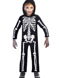 Skeleton Jumpsuit - Child Costume<Party Delights New