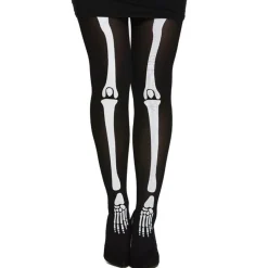 Skeleton Tights - Adult One Size<Party Delights Discount
