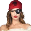 Party Delights Skull & Cross Bone Eyepatch< Costume Props