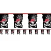 Party Delights Skull & Crossbone Pirate Bunting - 10M< Bunting