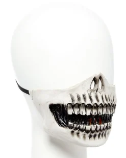 Skull Half Mask<Party Delights Online