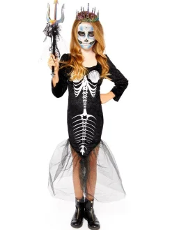 Skull Mermaid - Child Costume<Party Delights Sale