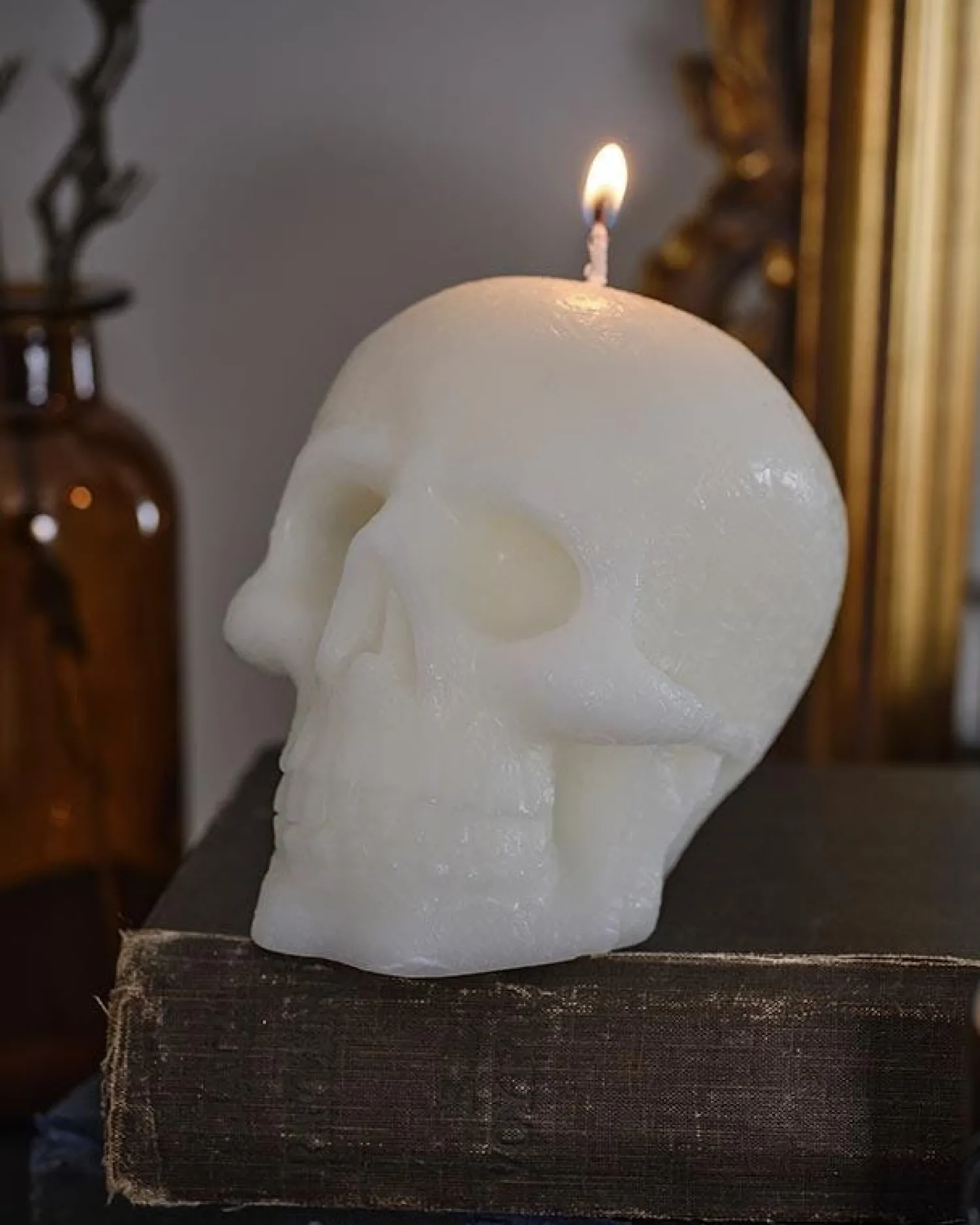 Skull Shaped Candle<Party Delights Discount