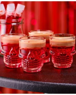 Skull Shot Glasses (4Pk)<Party Delights Discount
