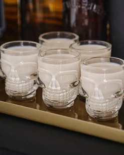 Skull Shot Glasses (4Pk)<Party Delights Discount