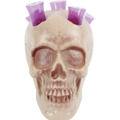 Skull With Test Tubes Shooters<Party Delights Clearance