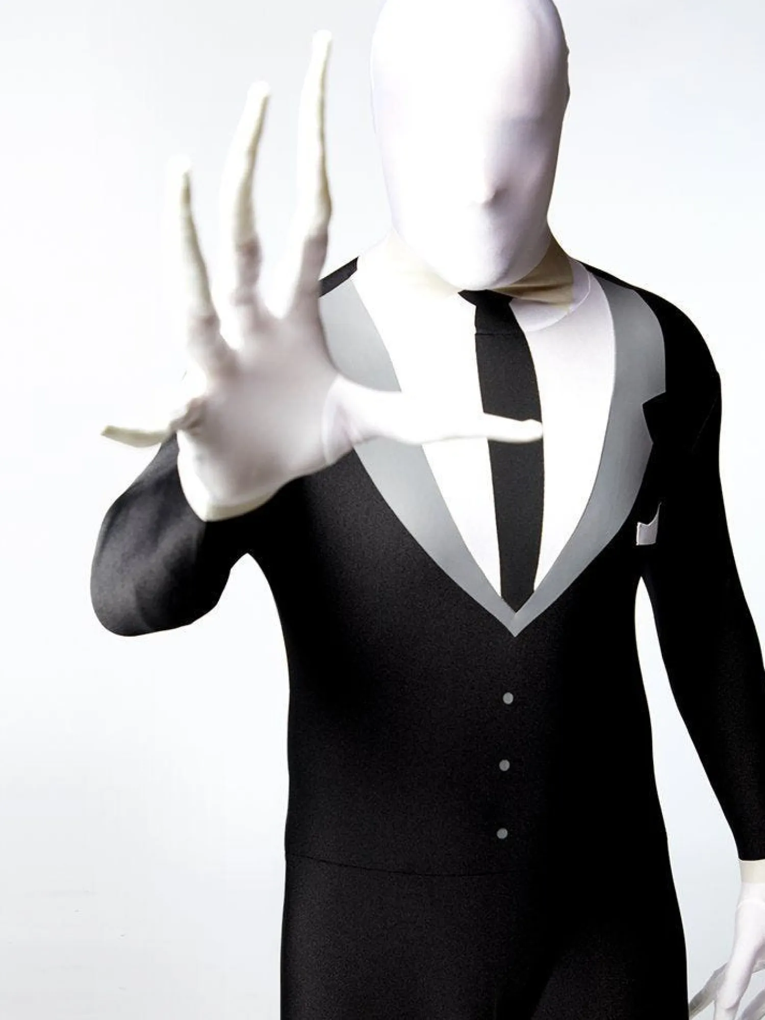 Slender Man Party Suit - Adult Costume<Party Delights New
