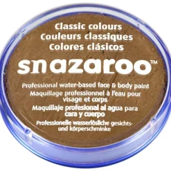 Party Delights Snazaroo Beige Brown Face Paint - 18Ml< Face Paints