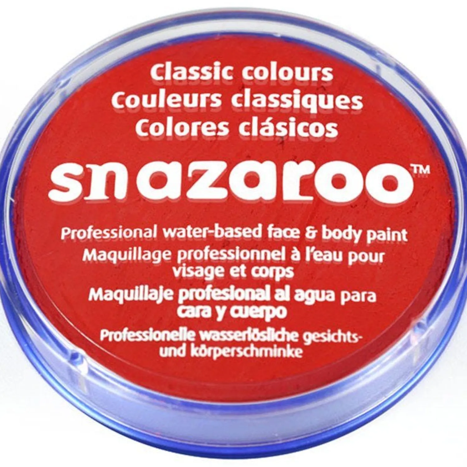 Party Delights Snazaroo Bright Red Face Paint - 18Ml< Face Paints