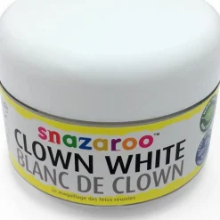 Snazaroo Clown White Face Paint - 50Ml<Party Delights Outlet
