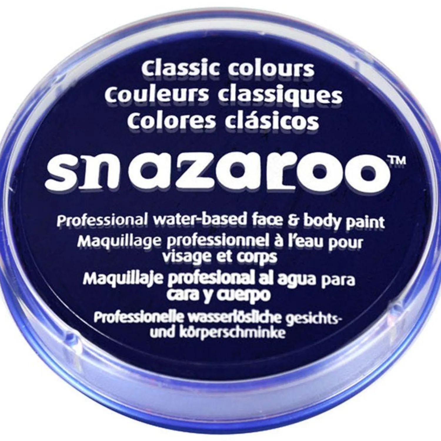 Party Delights Snazaroo Dark Blue Face Paint -18Ml< Face Paints