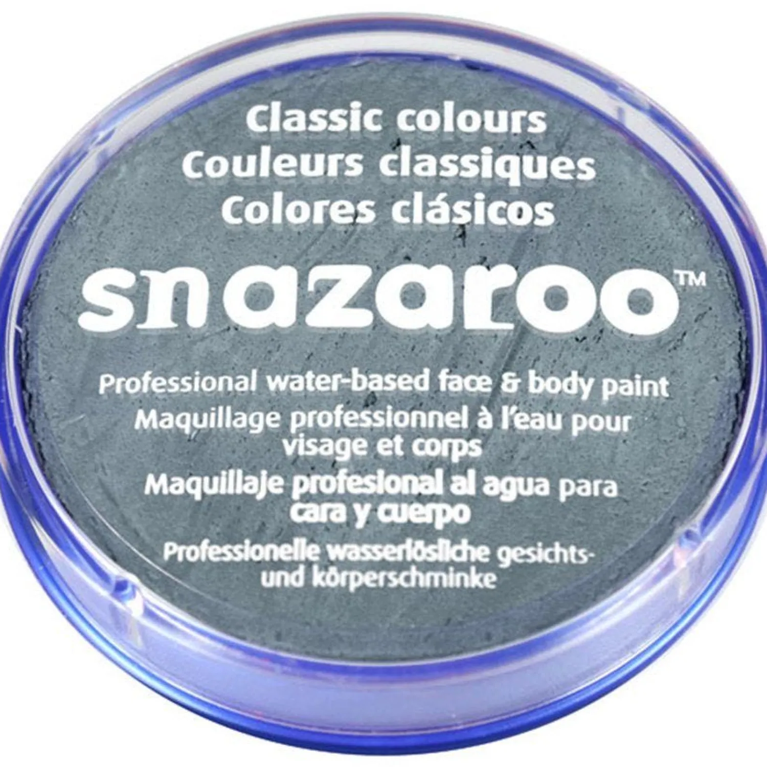 Snazaroo Dark Grey Face Paint -18Ml<Party Delights Sale