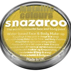 Party Delights Snazaroo Electric Gold Face Paint - 18Ml< Face Paints