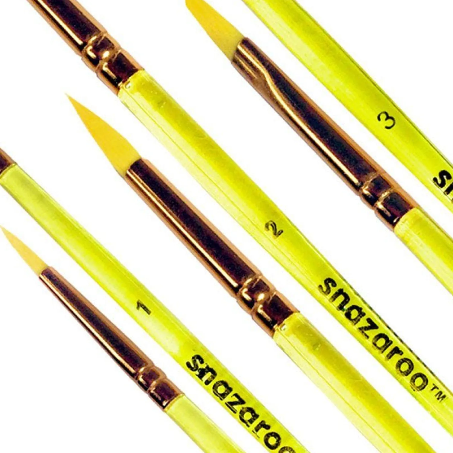 Snazaroo Face Paint Brush Set (3Pk)<Party Delights Clearance