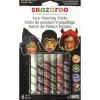 Snazaroo Halloween Face Painting Sticks (6Pk)<Party Delights New