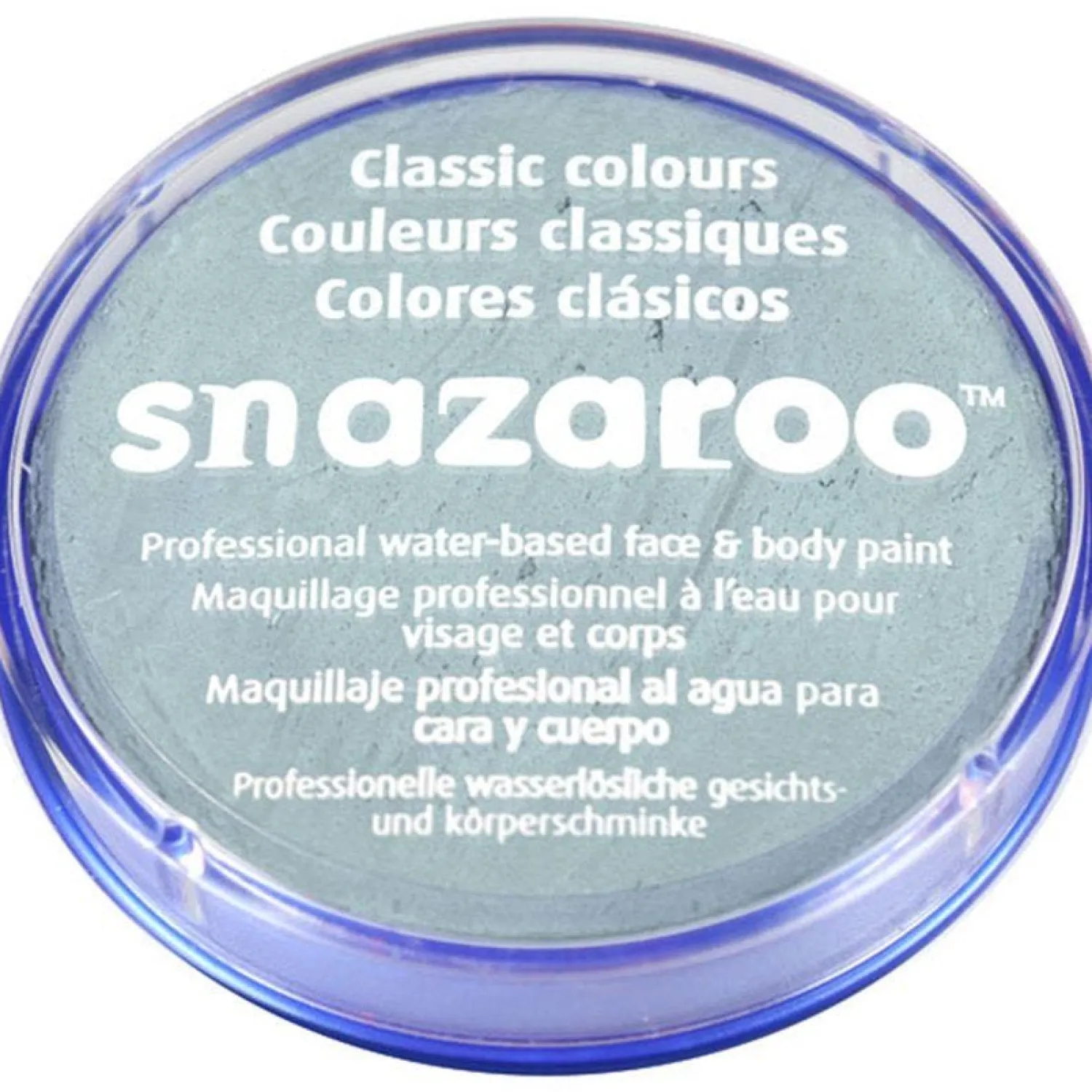 Party Delights Snazaroo Light Grey Face Paint - 18Ml< Face Paints